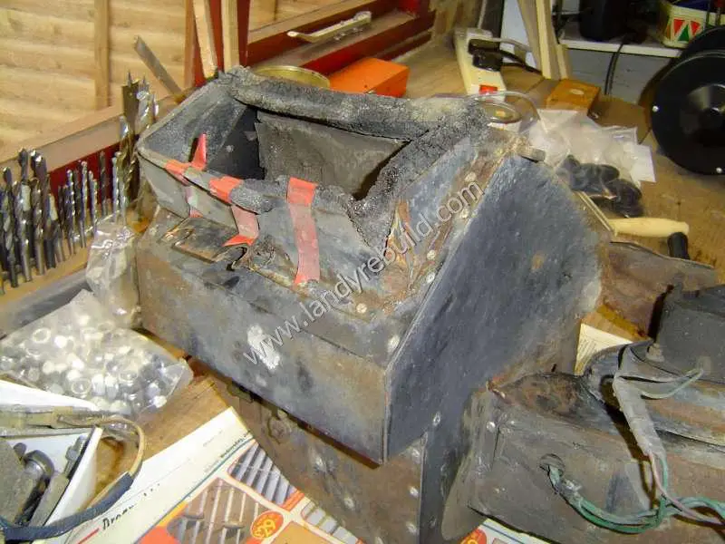 Heater removed