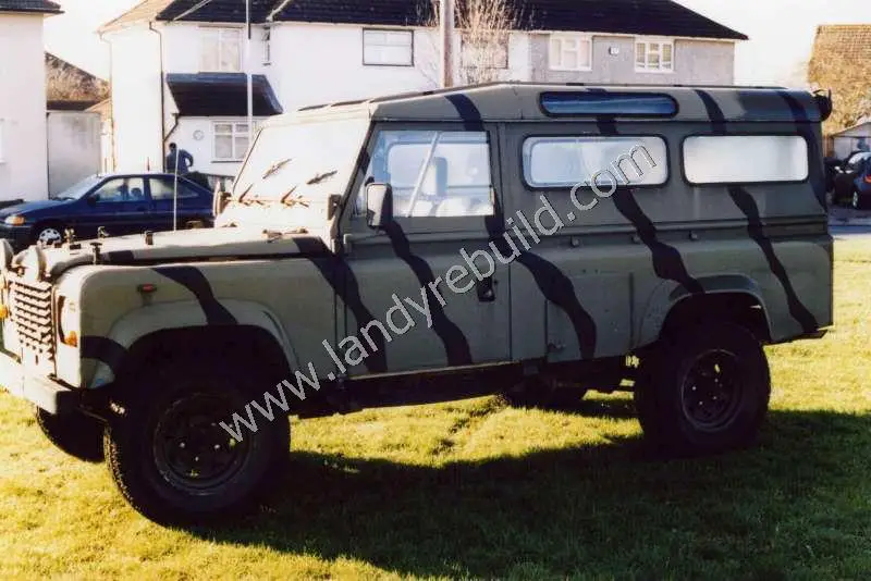 Left view Land Rover 110